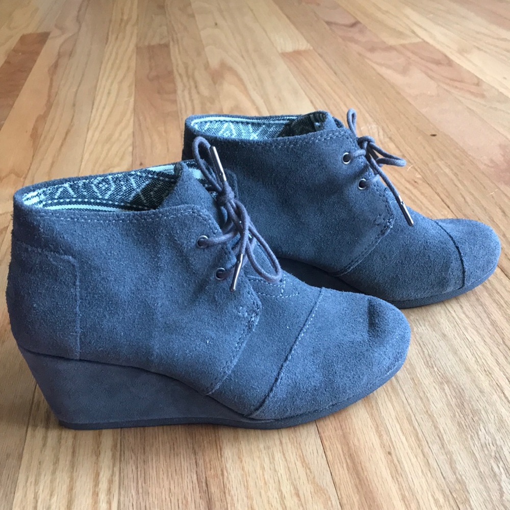 Toms Gray Booties